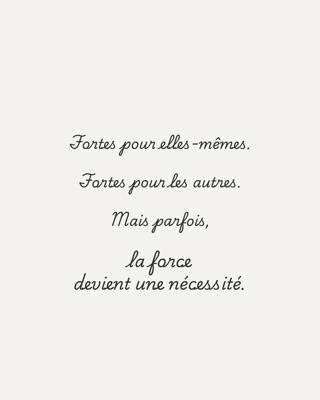 Citation inspirante sur la force et la résilience face aux difficultés — Maëva Paul
