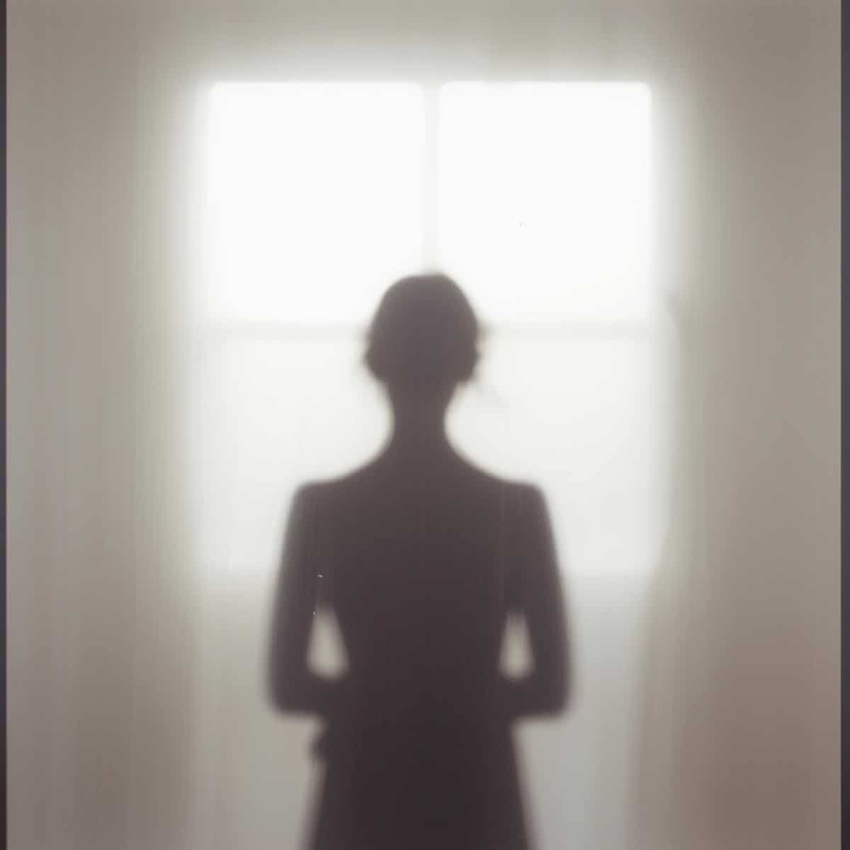 Silhouette épurée de dos devant un miroir flou — image illustrant le film To the Bone sur les troubles alimentaires — Maëva Paul