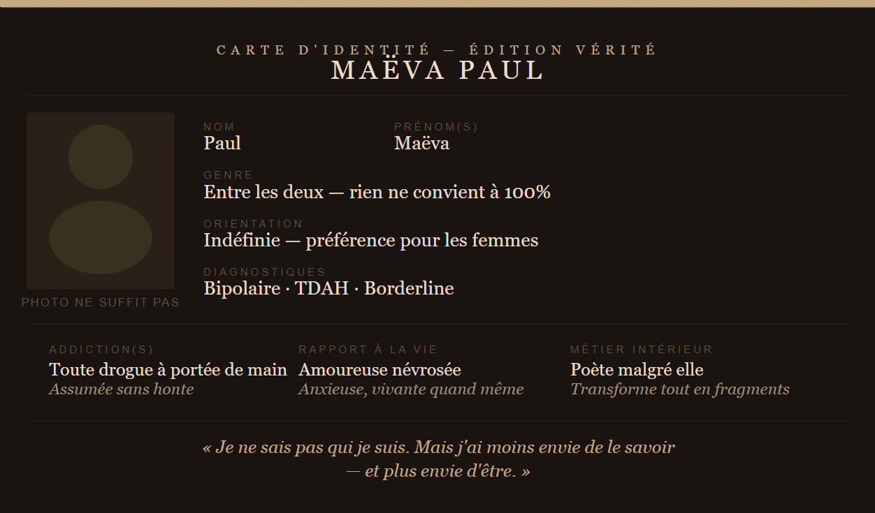 Revue du livre ALT Identité de Vanessa Springora — identité de genre, bipolarité, borderline — Maëva Paul