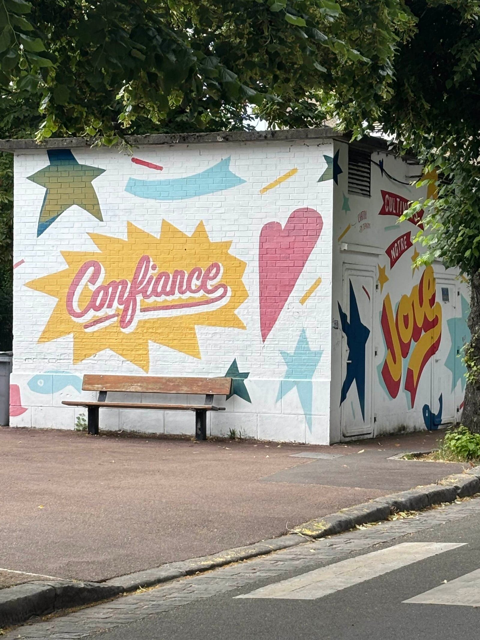 Mur Confiance — Cultivons notre Joie