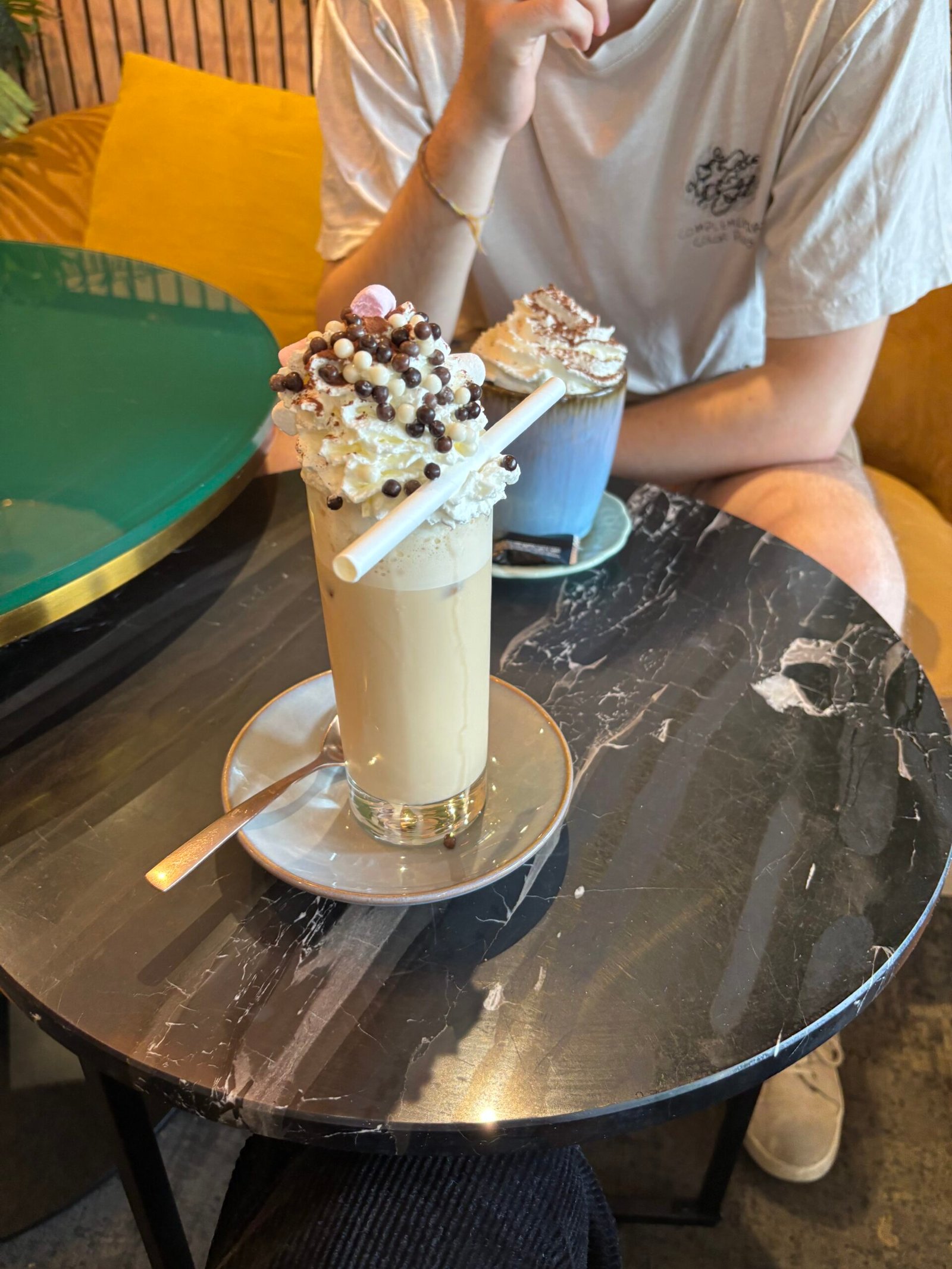 Café frappé au Papillote, Chatou