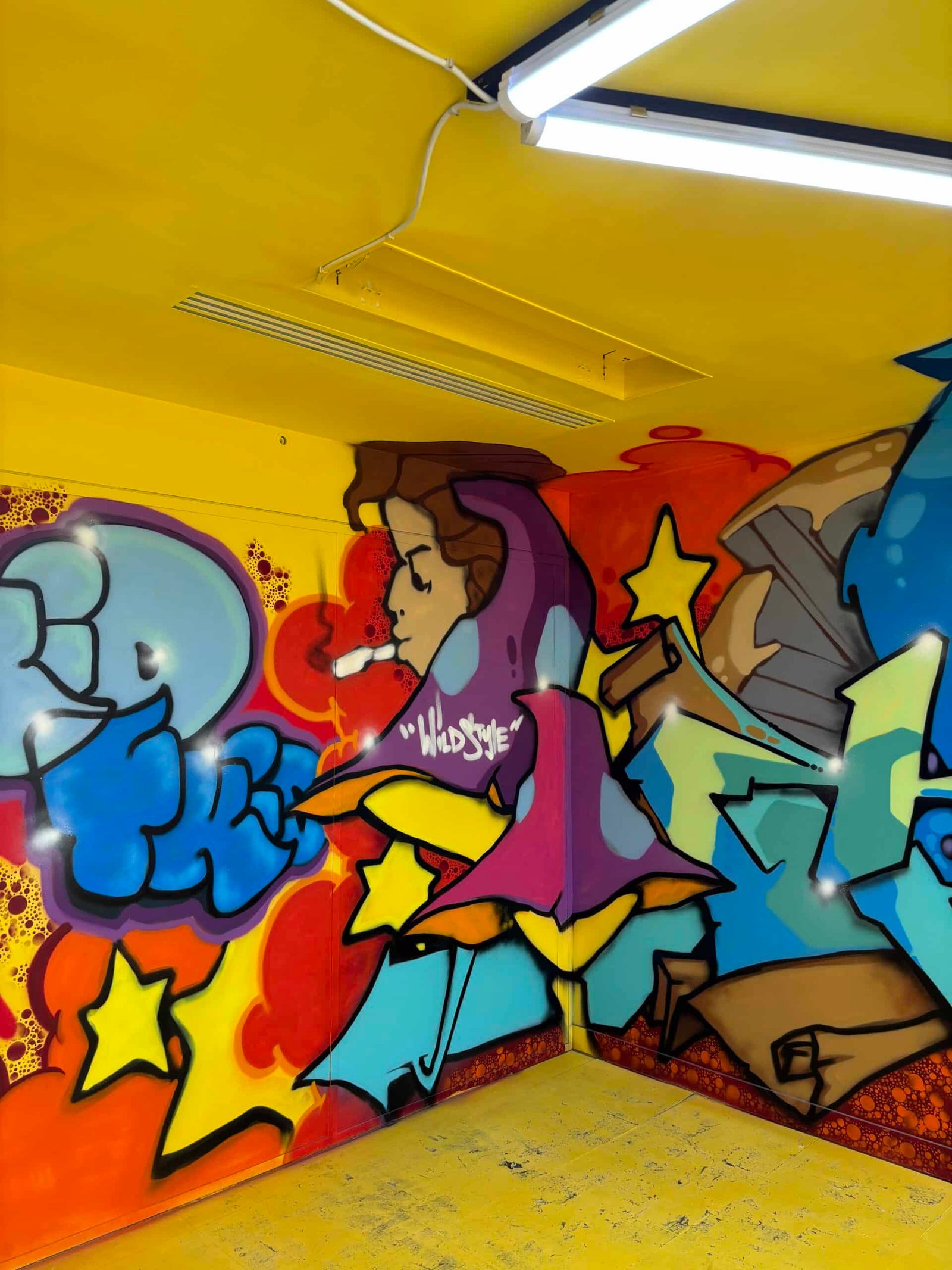 Salle colorée Wildstyle — Zoo Art Show