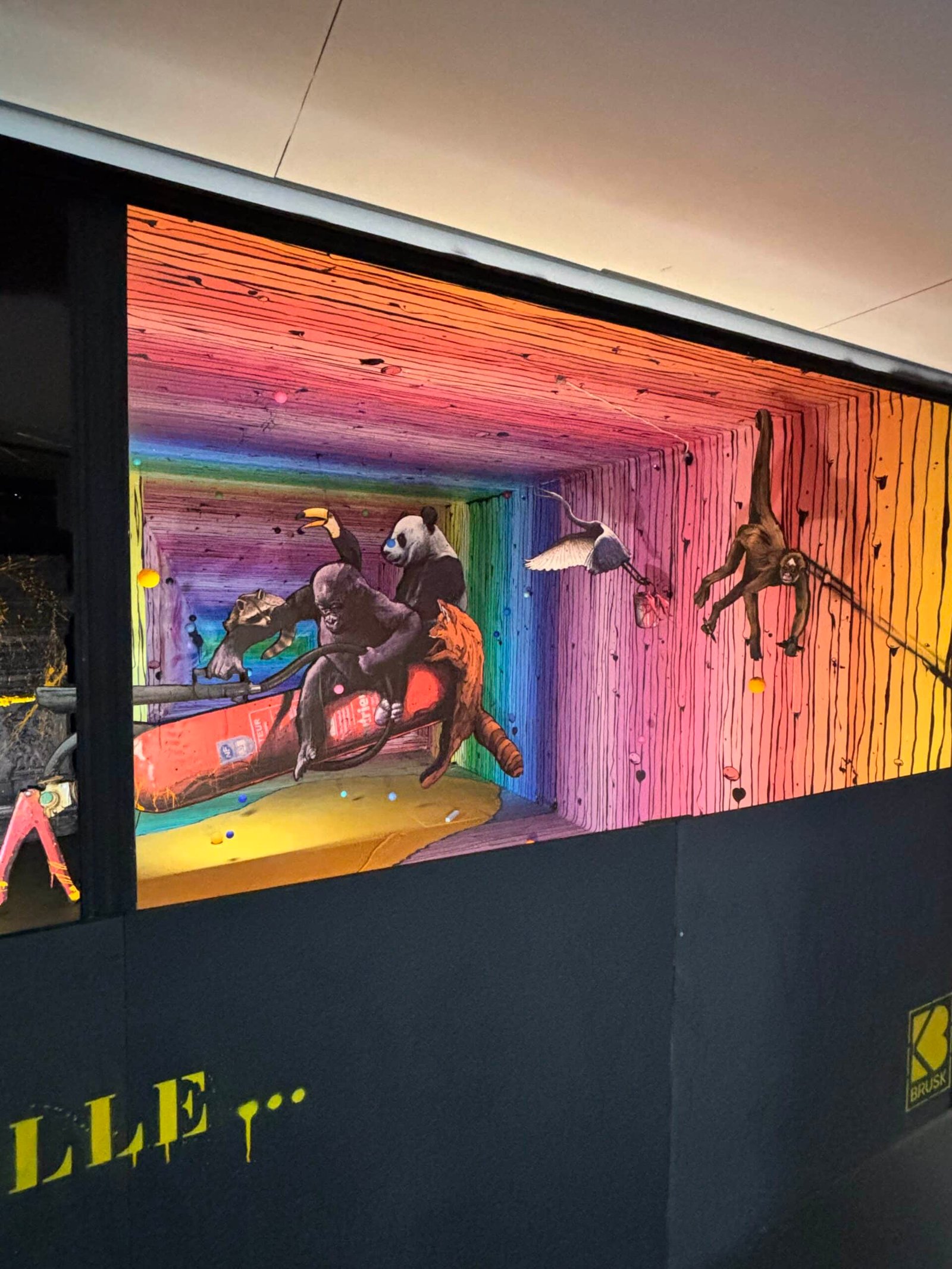 Zoo Art Show — vue de l'expo