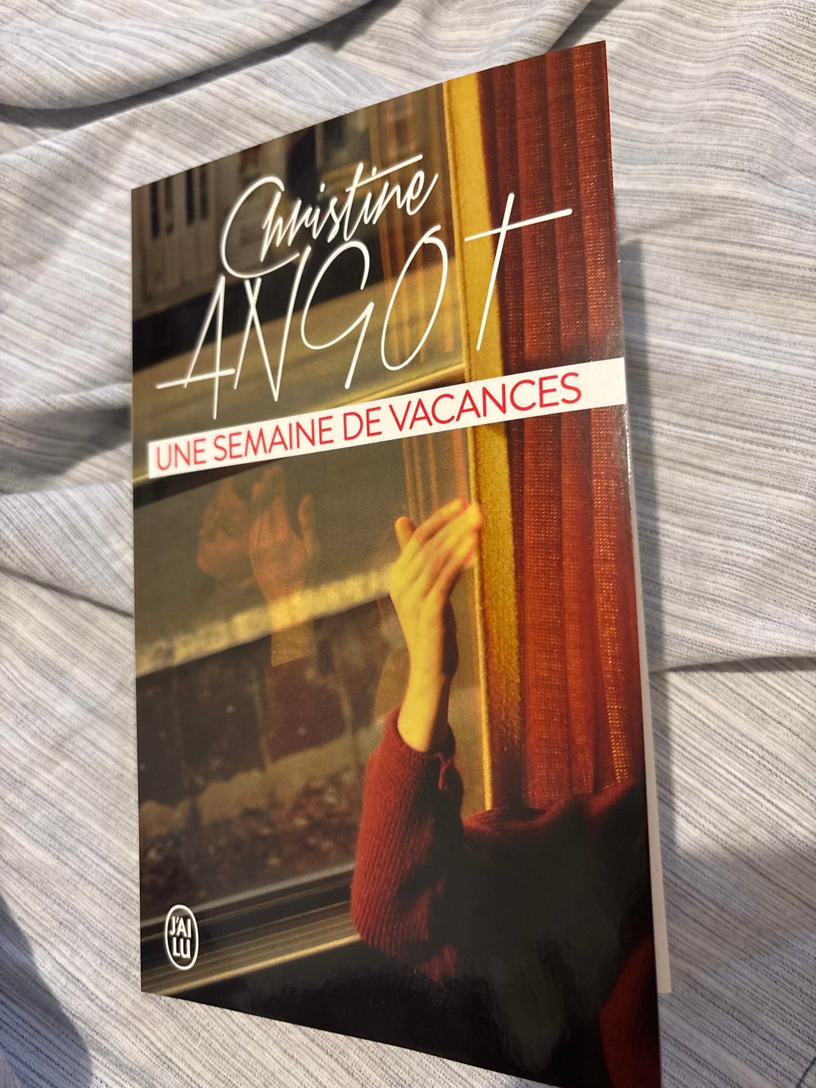 Une semaine de vacances — Christine Angot — Mae Paul
